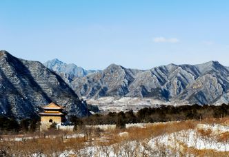 十三陵雪景